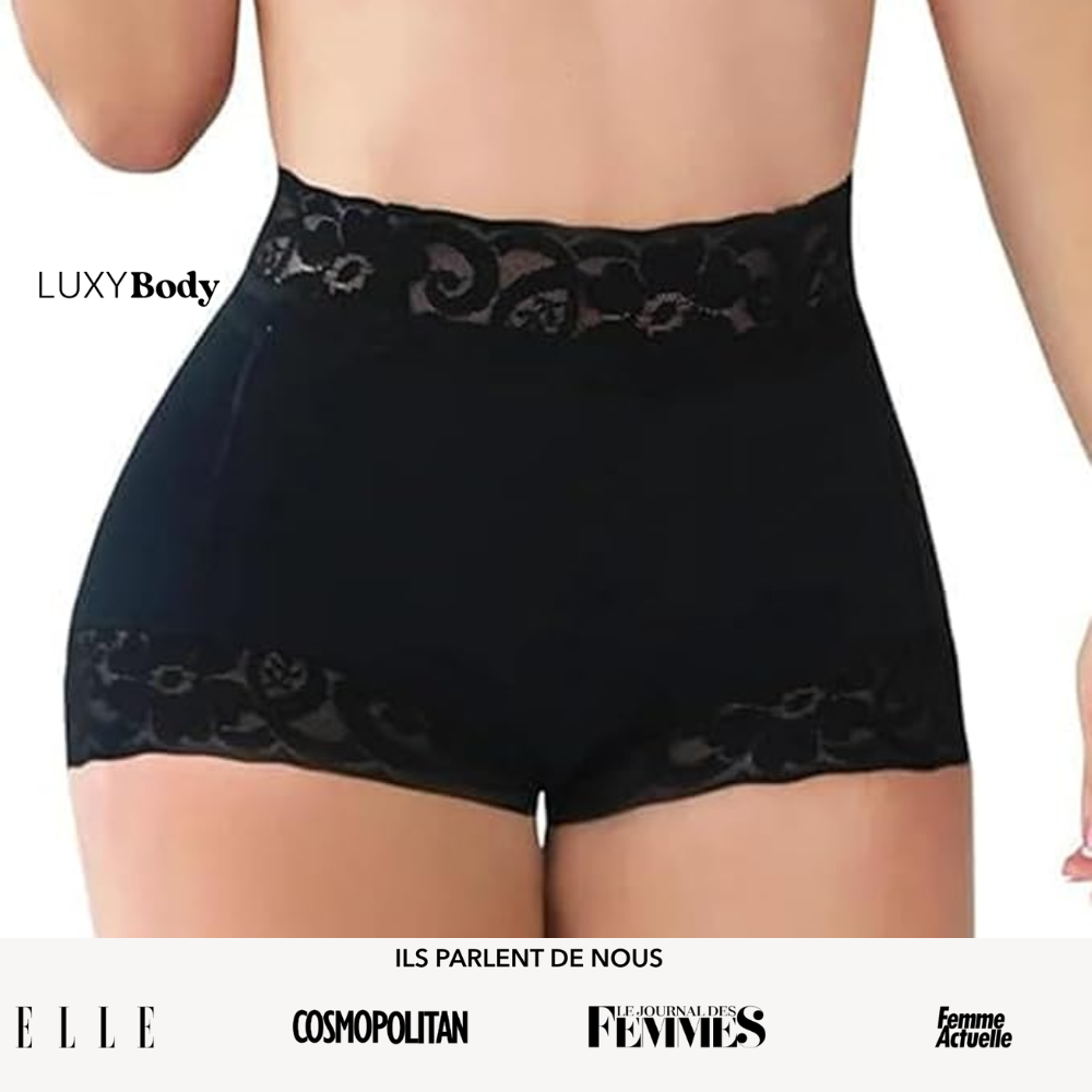 Culotte slim taille haute