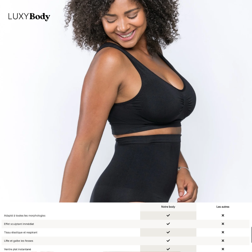 Culotte sans couture taille haute