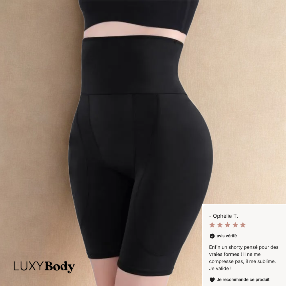 Short de puissance taille haute pour femmes